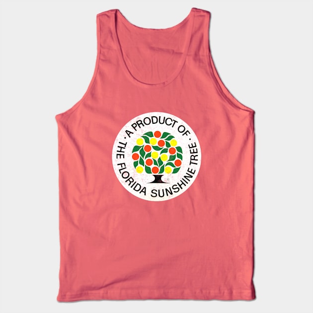 Florida Sunshine Tree Tank Top by GoAwayGreen